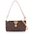 Borsa Louis Vuitton Monogram Pochette Tirette Mini Marrone