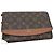 Borsa a Spalla Louis Vuitton Monogram Marrone - vista 10