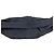 Borsa a tracolla con logo VA0180 Prada Nero - vista 9