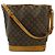 Louis Vuitton Monogram Noe Schultertasche Braun