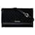 Prada Bi-fold Long Wallet Schwarz