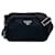 Borsa a tracolla in nylon Prada nero