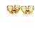 Tiffany & Co Orecchini a lobo in oro e ametista Tiffany D'oro - vista 10