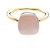 Anello Nude Classic di Pomellato in oro rosa e quarzo D'oro