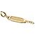 Tiffany & Co Collana Tiffany T Smile Micro Size D'oro - vista 11