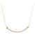 Tiffany & Co Tiffany T Smile Collier Small Größe in Roségold (18K) Golden
