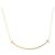 Tiffany & Co Tiffany T Smile Collier Small Größe in Roségold (18K) Golden - Ansicht 2