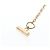 Tiffany & Co Tiffany T Smile Collier Small Größe in Roségold (18K) Golden - Ansicht 7