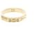 Gucci Octagonal Diamond Band Ring Golden - Ansicht 2