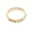 Gucci Octagonal Diamond Band Ring Golden - Ansicht 9