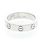 Cartier Mini Love Band Ring Silber - Ansicht 2