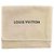 Scrunchie in seta marrone e bianco con monogramma Louis Vuitton - vista 7