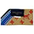 Sciarpa in seta Monogram Louis Vuitton Rosso Blu Arancione  - vista 5