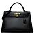 Hermès Borsa Hermes Kelly 32 Nero - vista 2