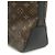 Borsa Tote Louis Vuitton Monogram Macassar Davis Marrone Nero - vista 10
