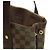 Borsa Tote Louis Vuitton Damier Cabas Bobour Marrone - vista 6