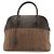 Hermès Borsa HERMES Bolide 37 Tote Bag Marrone Multicolore Cioccolato