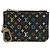Louis Vuitton Monogram Multicolore Coin Purse Black Multiple colors - view 2