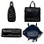 Borsa Tote in vernice nera Yves Saint Laurent Nero - vista 3