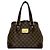 Borsa Tote Louis Vuitton Hampstead PM Marrone - vista 2