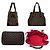 Borsa Tote Louis Vuitton Hampstead PM Marrone - vista 3