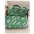 Borsa Hermès Herbag Zip 31 Tela H Plume CC Maillons & Co Nero Beige Verde - vista 3