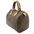 Borsa Louis Vuitton Monogram Speedy 25 Marrone Bianco Monogramma - vista 3