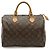 Borsa Louis Vuitton Monogram Speedy 30 Marrone Monogramma - vista 2