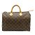 Borsa Louis Vuitton Monogram Speedy 35 Marrone