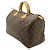 Borsa Louis Vuitton Monogram Speedy 35 Marrone - vista 3