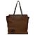 Borsa Tote Gucci in pelle marrone - vista 2