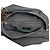 Borsa a tracolla in denim e pelle grigio e nero Prada Marrone - vista 4