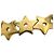 Bracciale con charm Christian Dior in oro D'oro - vista 11
