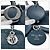 Borsa Tote Christian Dior Granville Blu Verde - vista 7