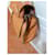 Sac en cuir Yves Saint Laurent Muse Two couleur tan Marron  - vue 4