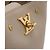 Borsa a tracolla Louis Vuitton Nano Lockme Bucket Beige - vista 5