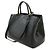 Borsa Louis Vuitton Monogram Empreinte Montaigne GM Nero Monogramma - vista 3