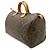 Borsa Louis Vuitton Monogram Speedy 35 Marrone Monogramma - vista 3