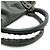 Borsa Balenciaga The Twiggy Grigio antracite - vista 6