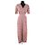 Autre Marque Vestido AML Paris de seda violeta Púrpura