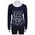 Vintage Chanel Cashmere-Pullover in Blau - Größe M, EU38 Gebraucht