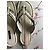 Infradito Louis Vuitton Mini Lin Monogram Bianco - vista 12