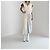 Everyday Patchwork-Kleid Balenciaga Schwarz Weiß Beige Grau Dunkelblau - Ansicht 2