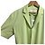Autre Marque Blazer-camicia LE CIEL BLEU con occhielli Verde Verde chiaro - vista 2