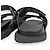sandali slide Christian Dior DIORACT Nero Beige - vista 13