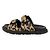 sandali slide Christian Dior DIORACT Nero Beige - vista 2