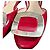 Décolleté basse in vernice Roger Vivier Rosso - vista 8