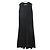 Autre Marque Vestido de punto con paneles STYLE DELI Negro