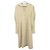 Autre Marque Vestido largo con capucha 2way de encaje Lautashi Beige