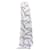 Louis Vuitton Falda larga estampada Blanco  - vista 4